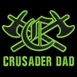 Crusader Dad Journey Fleece Jacket Design