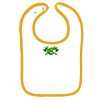 Infant Contrast Trim Terry Bib Thumbnail
